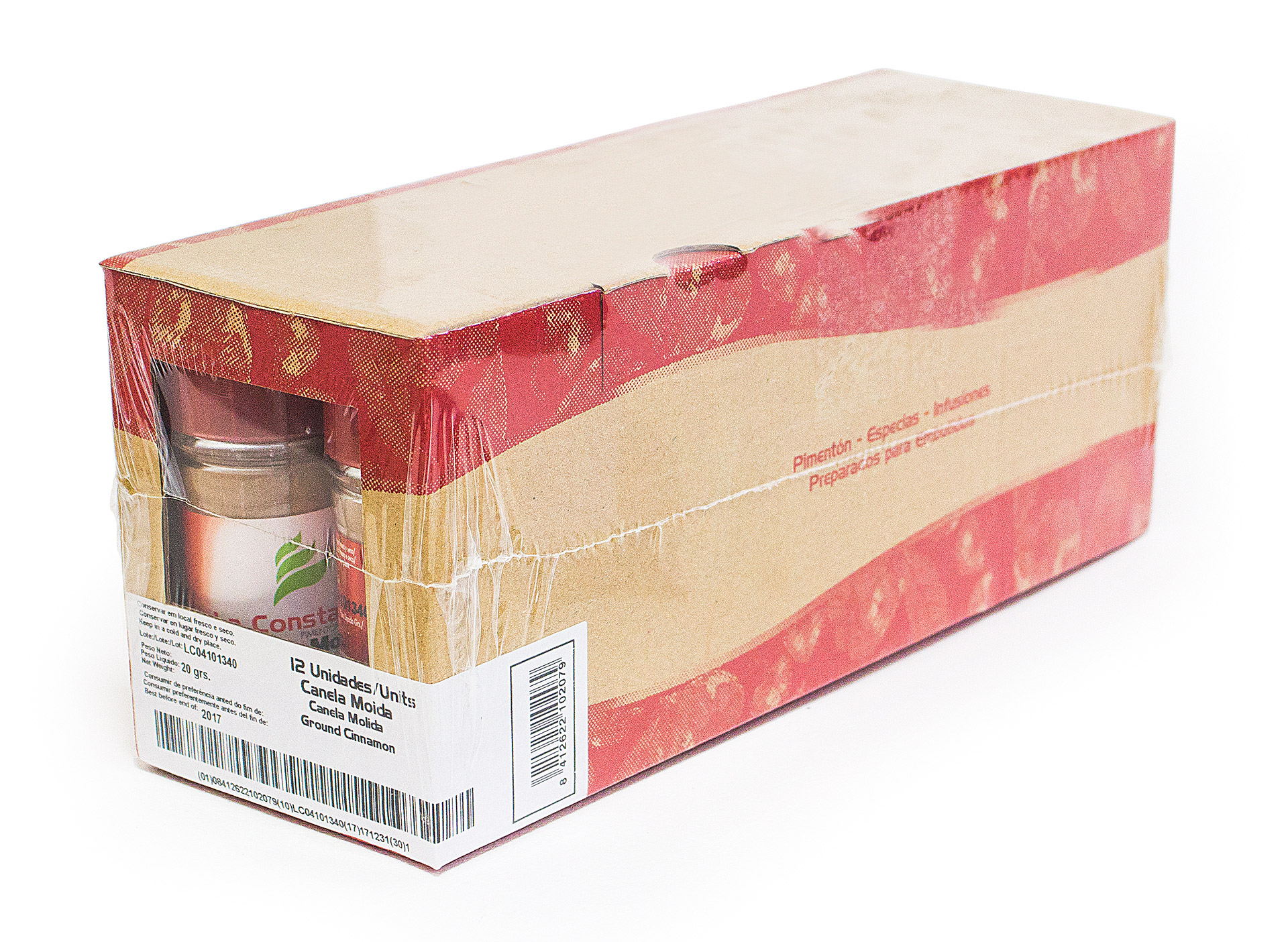 Canela Mo�da Frasco Pl�stico 12x20 g