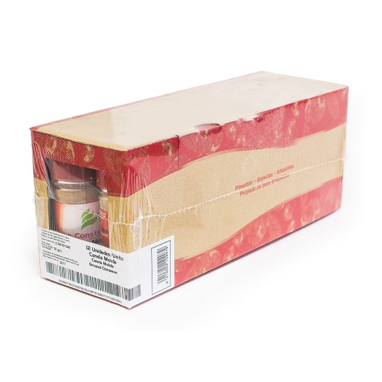 Canela Mo�da Frasco Pl�stico 12x20 g