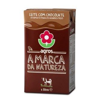 Leite c/ Chocolate Agros 6x1 l