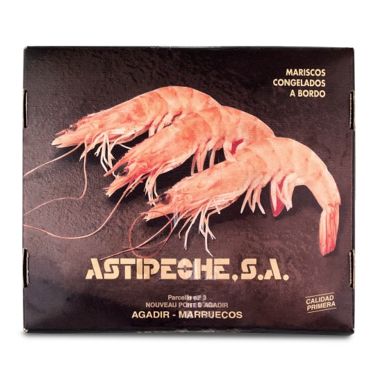 Carabineiro 10/12 Congelado Marrocos Cx IQF