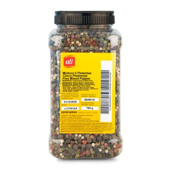 Mistura 5 Pimentas Uli Pet 760 g