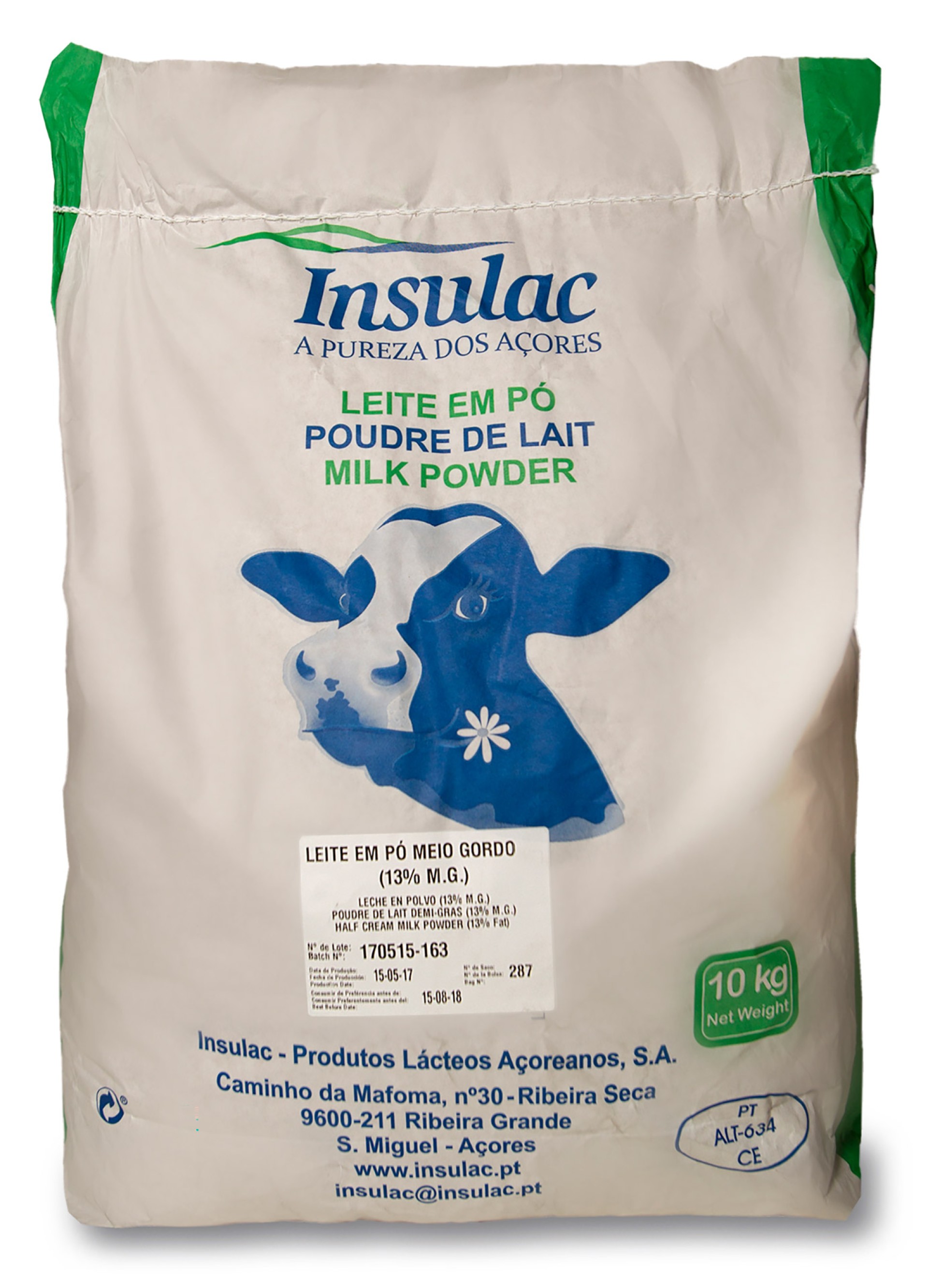 Leite P� Meio Gordo Insulac 10 kg