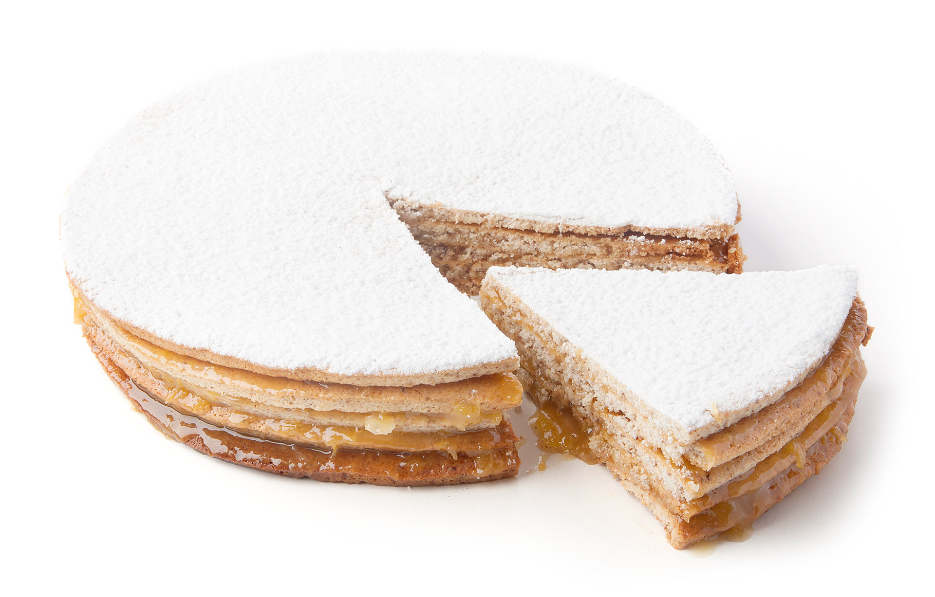 Bolo Mel/Noz Congelado Cx +/- 1,8 kg