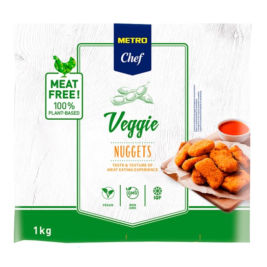 Nuggets Veggie Congelados METRO Chef 1 kg