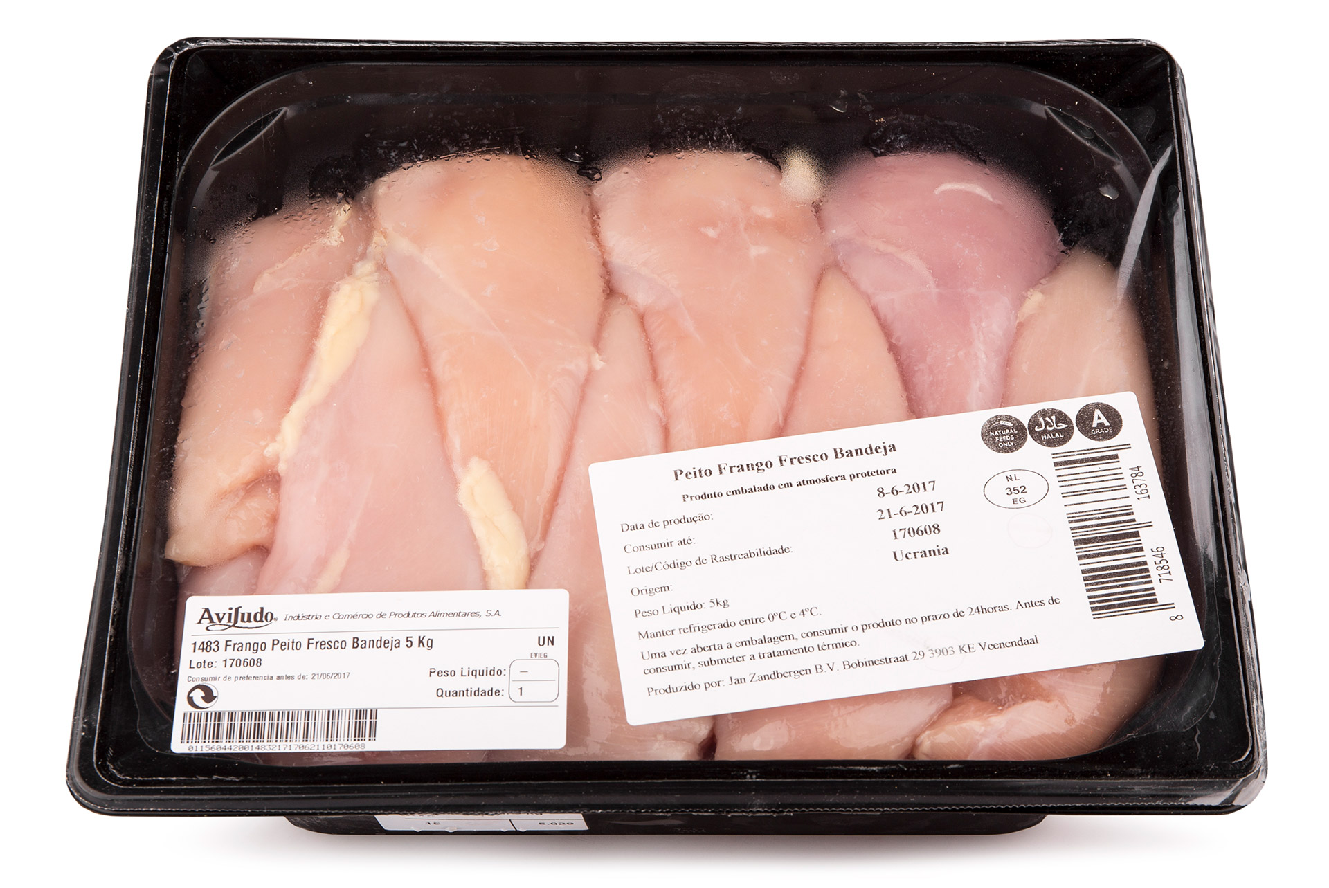 Frango Peito Fresco Bandeja 5 kg