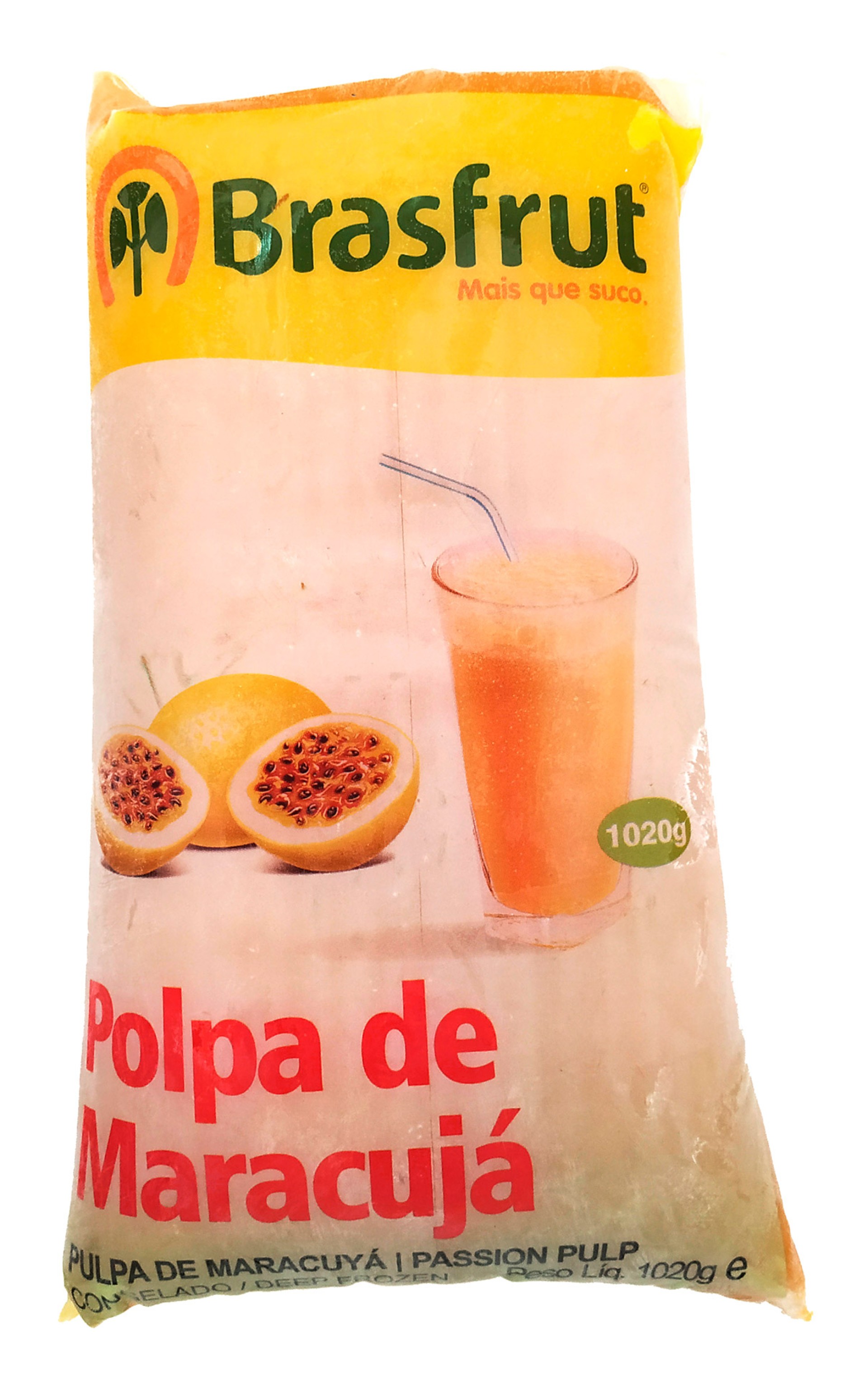 Polpa Fruta Maracujá Congelada 4x1,02 kg Polpa Fruta Maracujá Congelada 4x1,02 kg