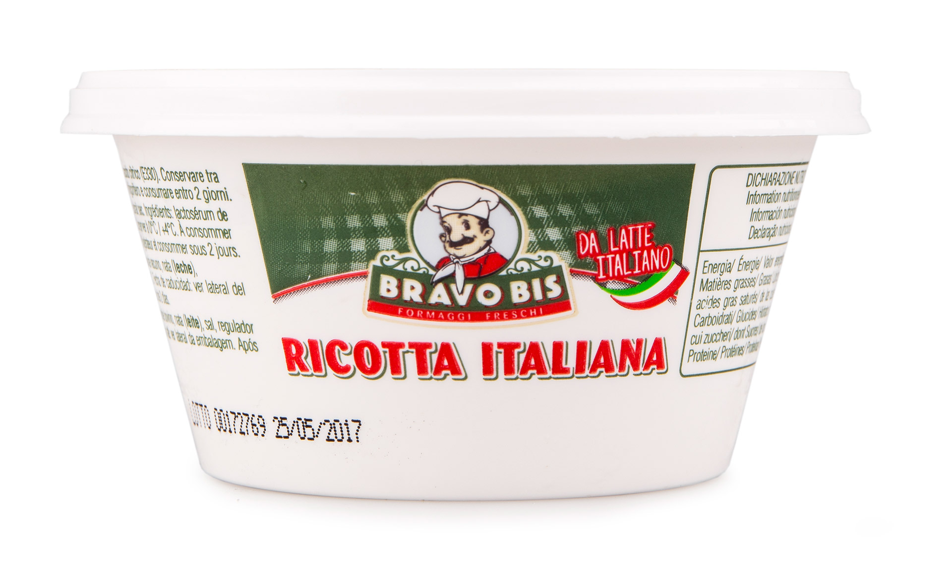 Queijo Ricotta Fresco 6x250 g Queijo Ricotta Fresco 6x250 g