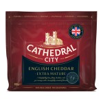 Queijo Cheddar White Extra Mature Catch City 12x200 g
