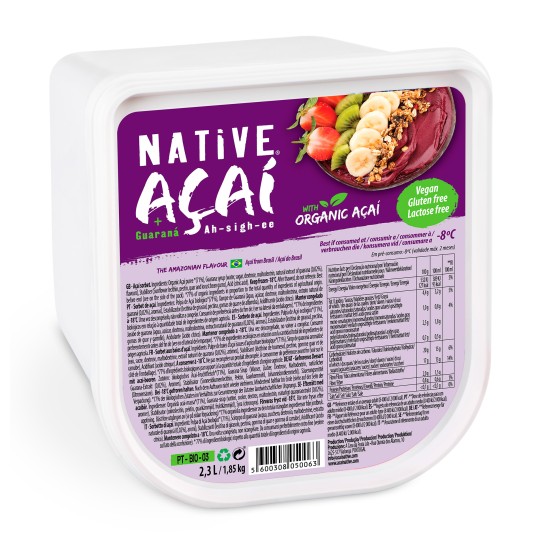 Sorbet Aa c/ Guaran Congelado 2x2,3 l