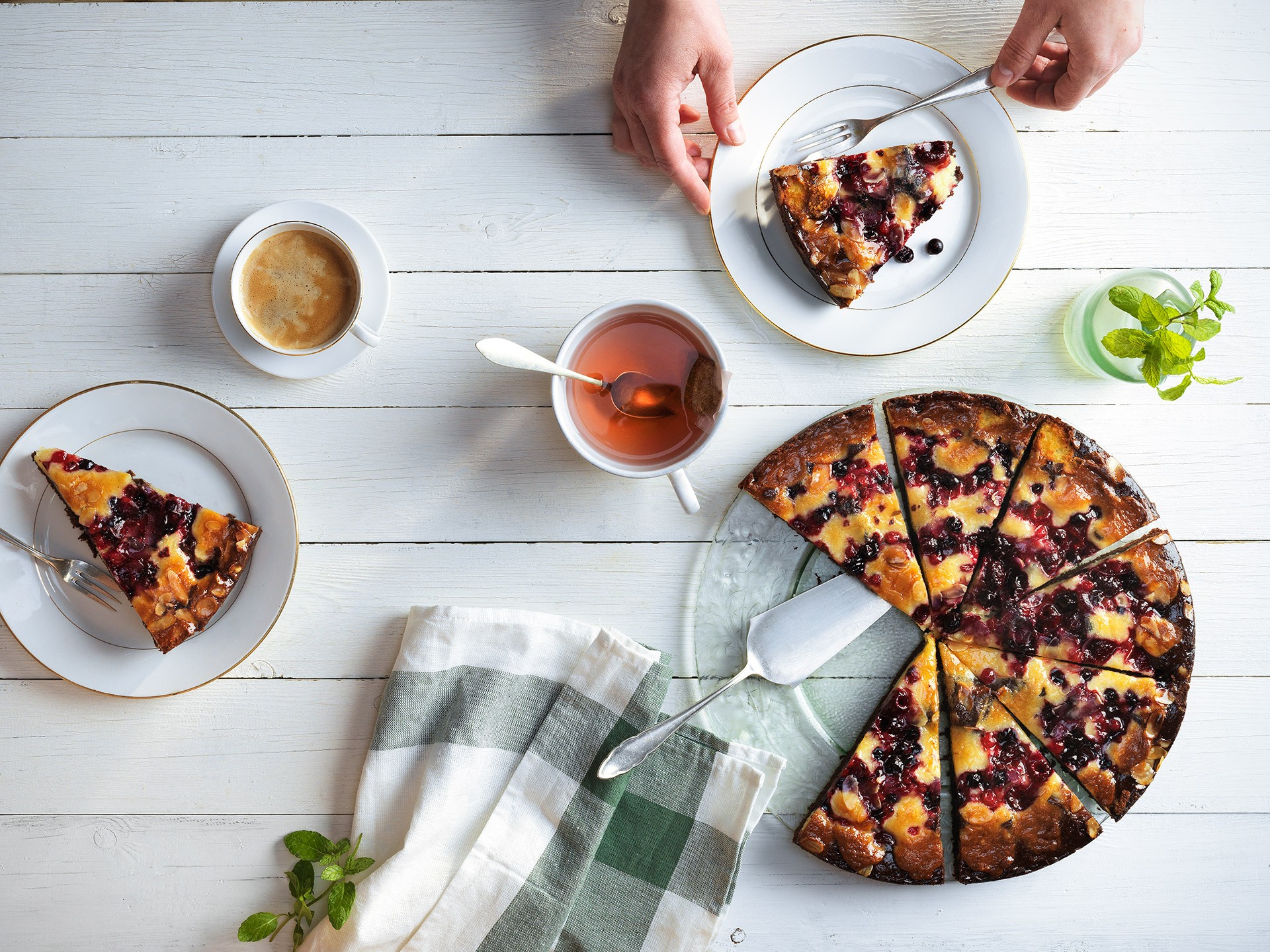 Tarte Chocolate/Frutos Vermelhos Congelada Vandemoortele 3x1,35 kg