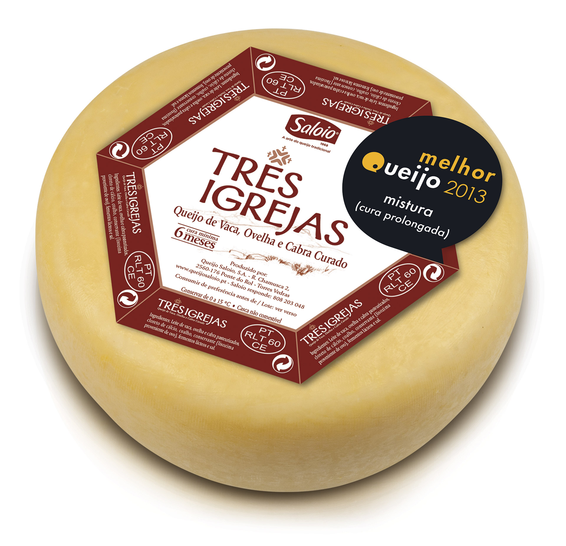 Queijo Tr�s Igrejas B11 6 Meses Grande