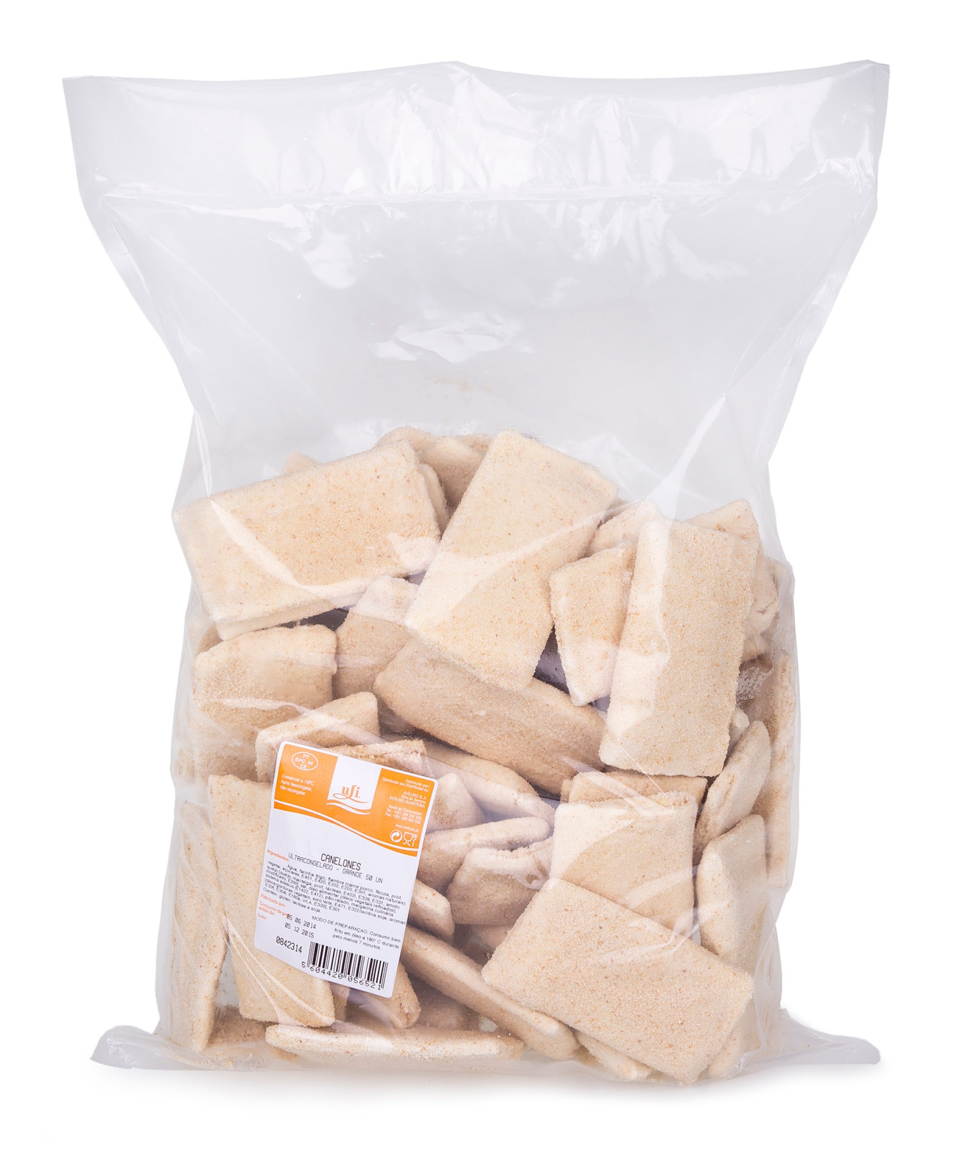 Canelones Fritar Congelados Uli Cx 50 Un