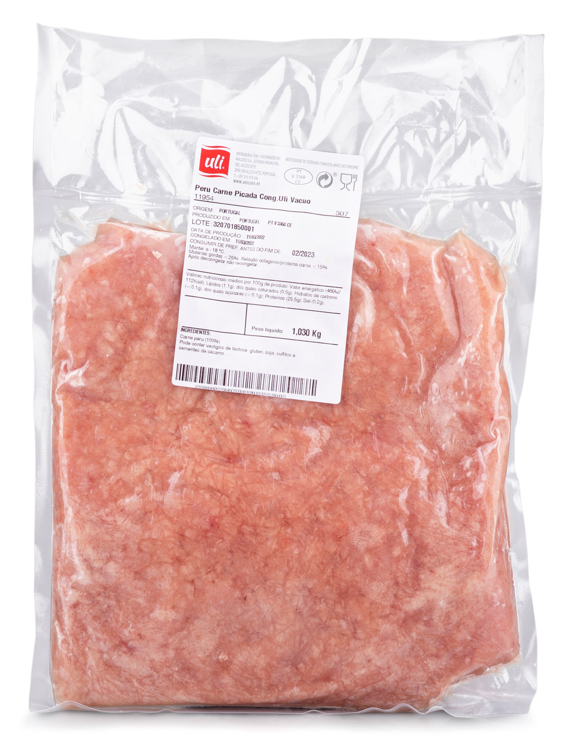 Peru Carne Picada Congelada Uli Vácuo Peru Carne Picada Congelada Uli Vácuo