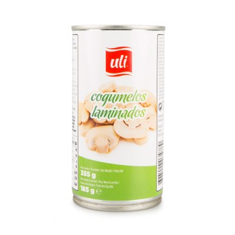 Cogumelos Cortados Uli Lata 12x355 g