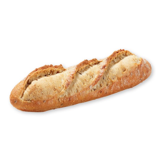 Meia Baguette Cereais Congelada Bridor 50x140 g