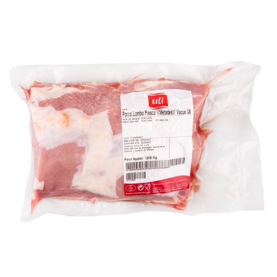 Porco Lombo Metades Fresco Uli Vcuo