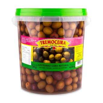 Azeitona Mista Natural Balde 3 kg