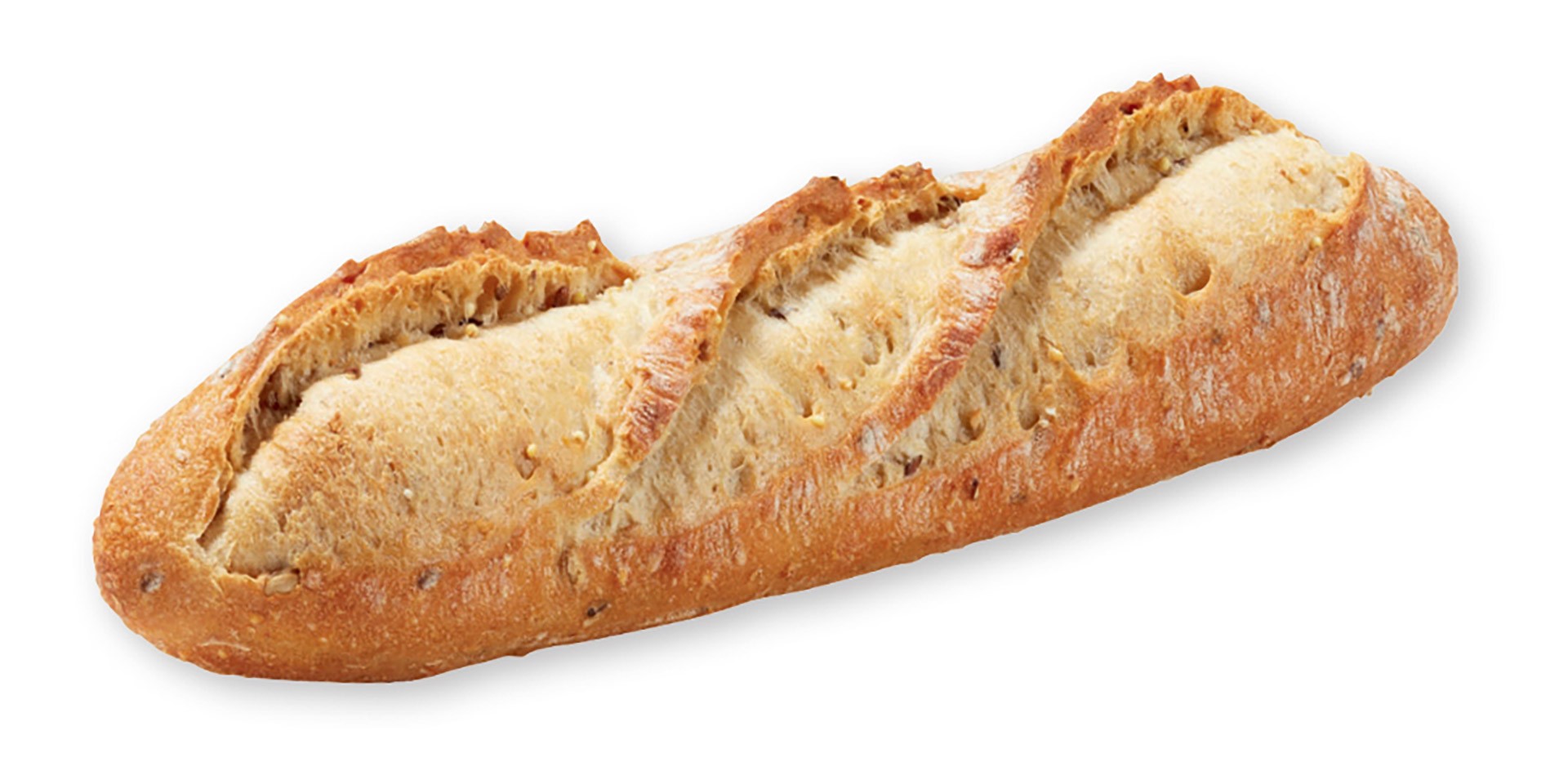 Meia Baguette Cereais Congelada Bridor 50x140 g