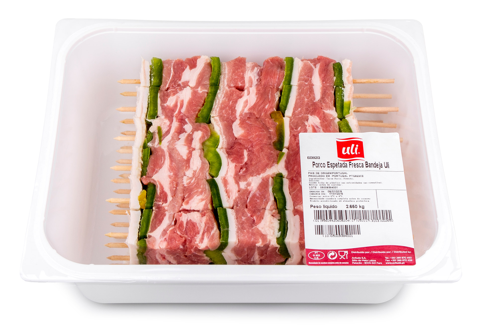 Porco Espetada Fresca Uli Bandeja