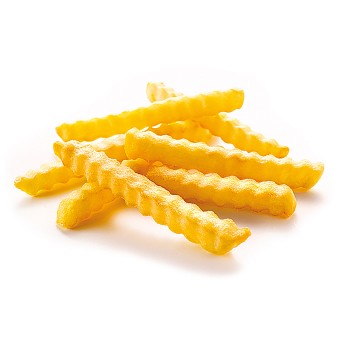 Batata Crinkle Cut Congelada Lutosa 4x2,5 kg