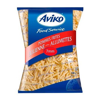 Batata Allumete 7/7 Congelada Aviko 5x2,5 kg