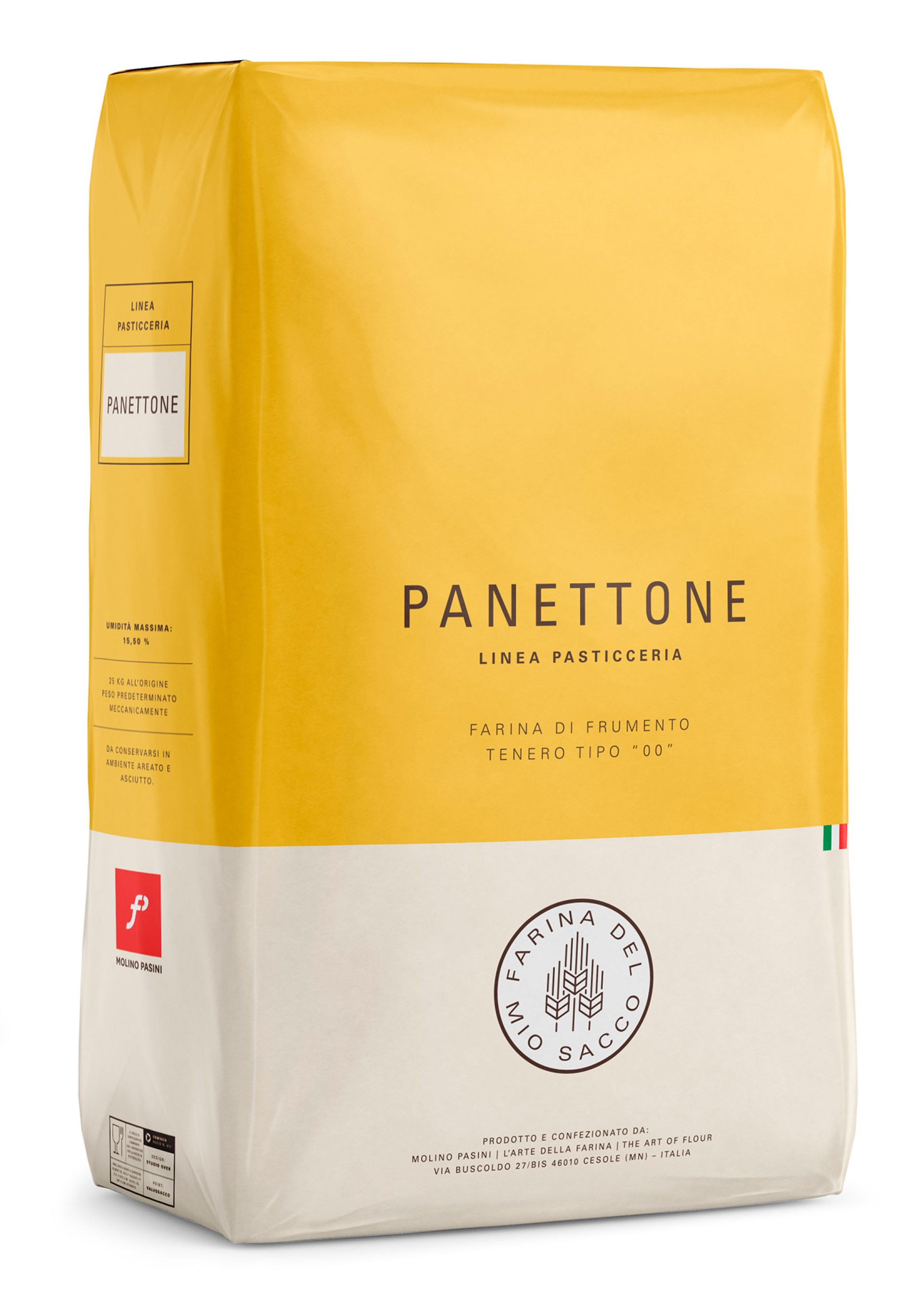 Farinha Panettone Molino Pasini Saco 25 kg