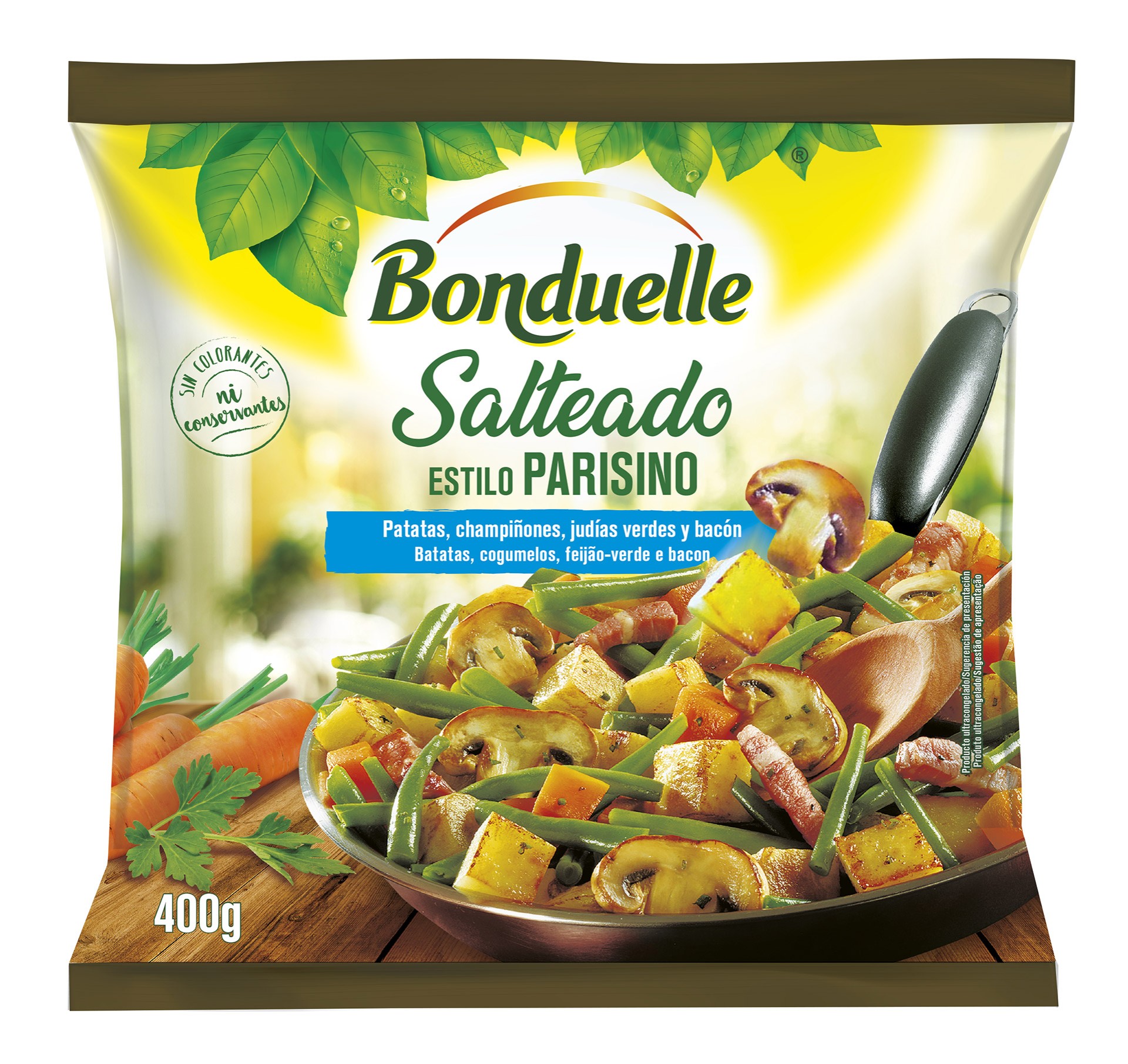 Salteado Parisino Congelado Bonduelle 12x400 g