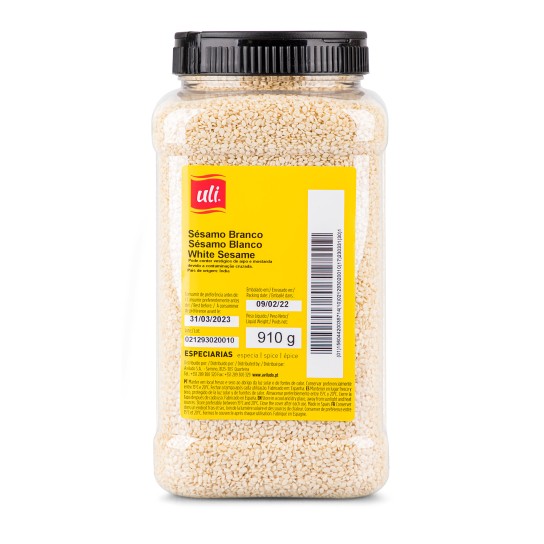 Sementes S�samo Branco Uli Pet 910 g