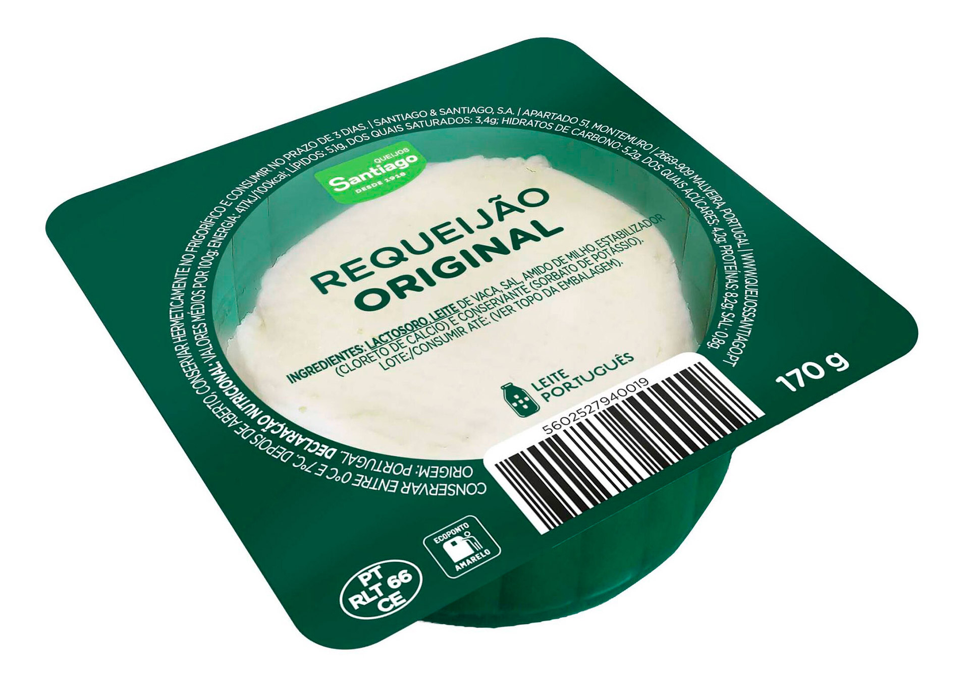 Requeijão Natural Saloio R13 6x170 g Requeijão Natural Saloio R13 6x170 g