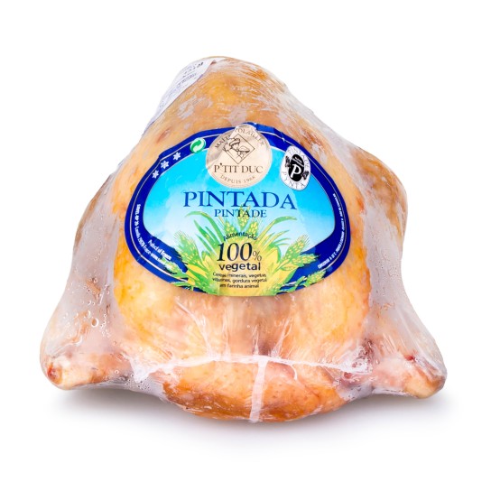 Pintada Inteira 1200/1500 g Congelada Embalada