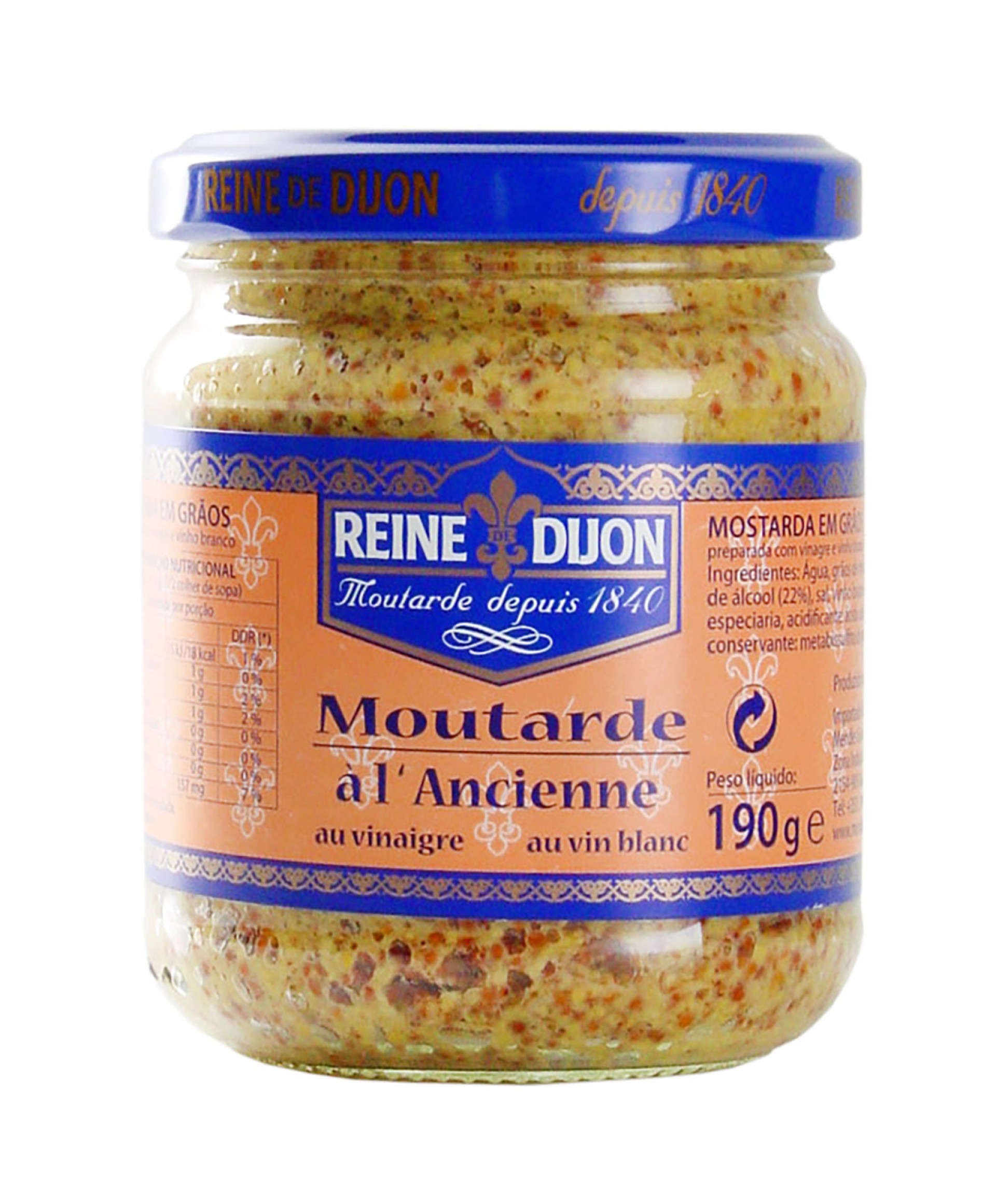 Mostarda Ancienne Reine Dijon 12x190 g