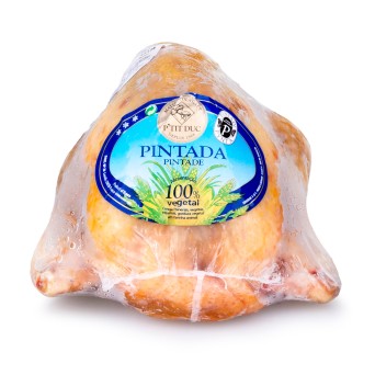 Pintada Inteira 1200/1500 g Congelada Embalada