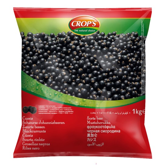 Groselha Preta Congelada Crop�s 5x1 kg