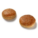 Pão Hambúrguer Farinha Integral Congelado Baker & Baker 24x100 g Pão Hambúrguer Farinha Integral Congelado Baker & Baker 24x100 g