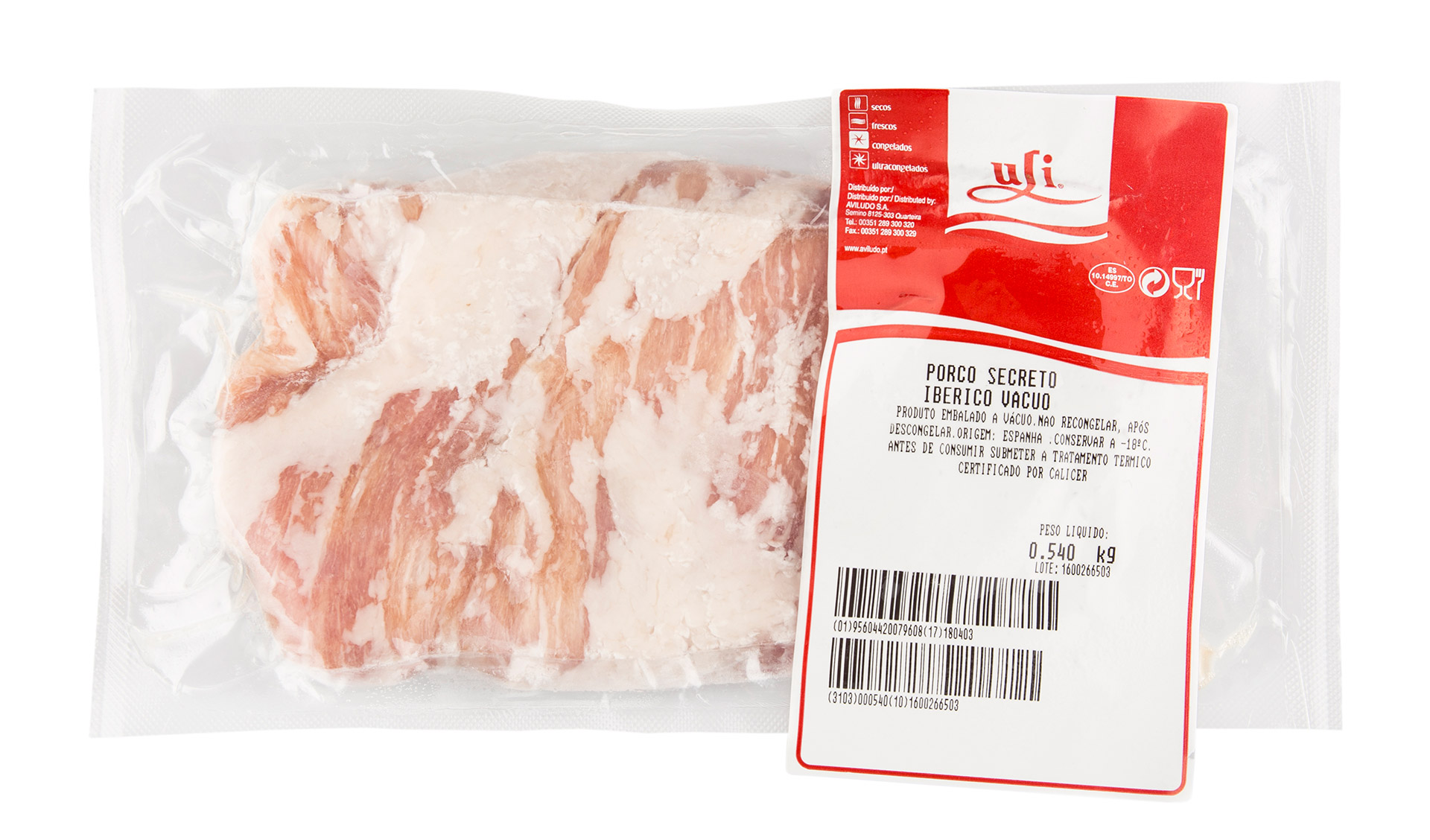 Porco Secreto Ib�rico Fresco Uli V�cuo