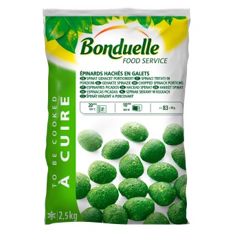 Espinafres Picados Congelados Bonduelle 4x2,5 kg