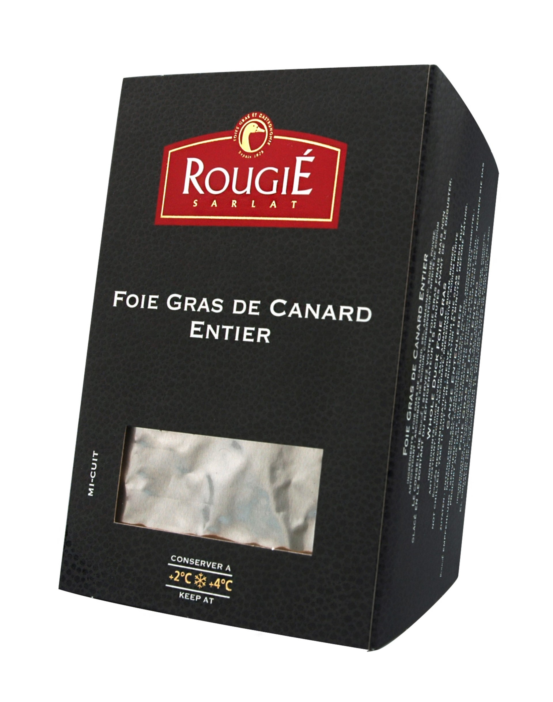 Foie Gras Pato Inteiro Rougié 500 g Foie Gras Pato Inteiro Rougié 500 g