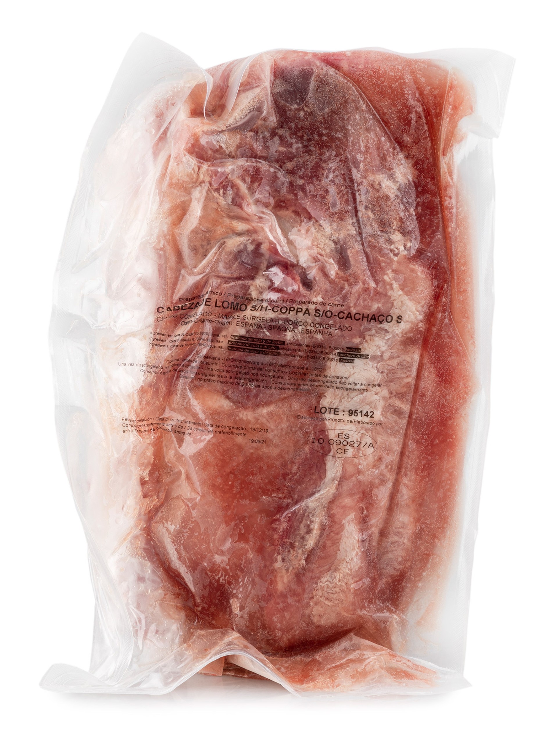 Porco Lombo Cachaço Preparado Congelado Vácuo Porco Lombo Cachaço Preparado Congelado Vácuo