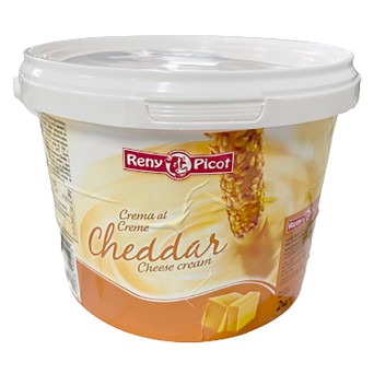 Queijo Creme Cheddar Balde 2 kg