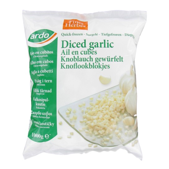 Alho Picado Congelado Ardo 5x1 kg