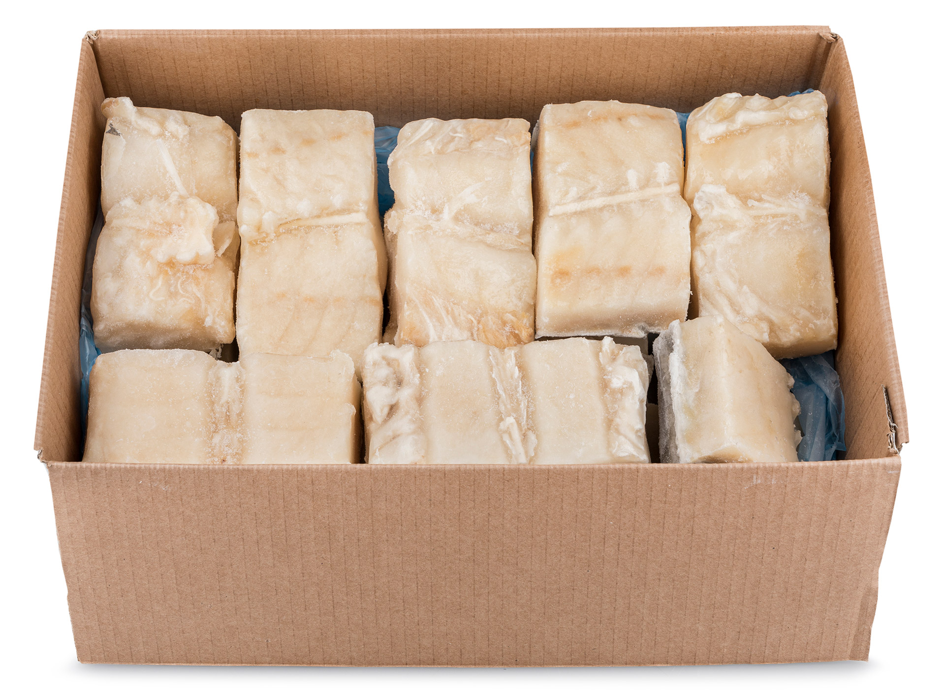 Bacalhau Lombo Centro 350/400 g Congelado Cx 6 kg