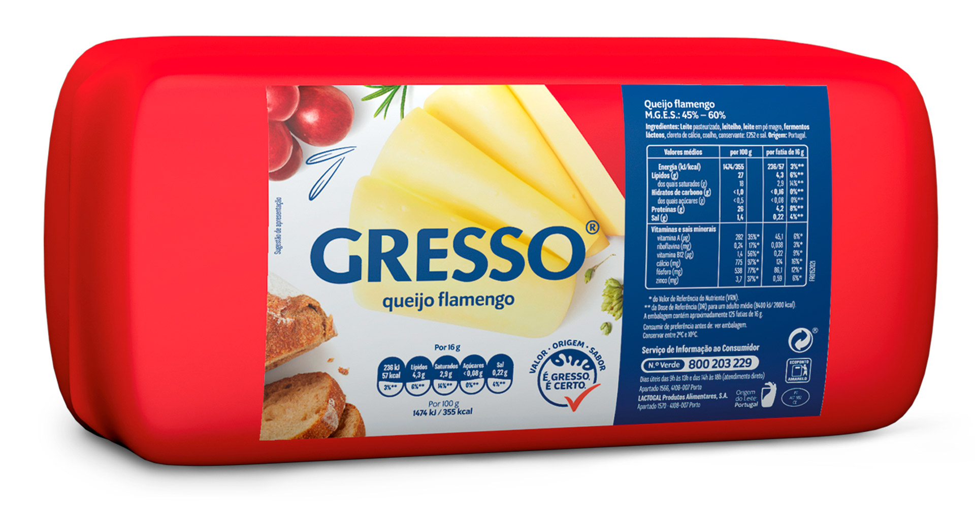 Queijo Flamengo Barra Gresso Queijo Flamengo Barra Gresso