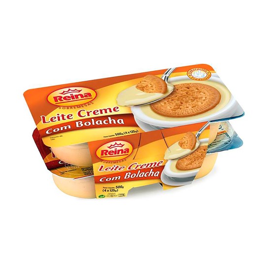Leite Creme c/ Bolacha Reina 6x(4x125 g)