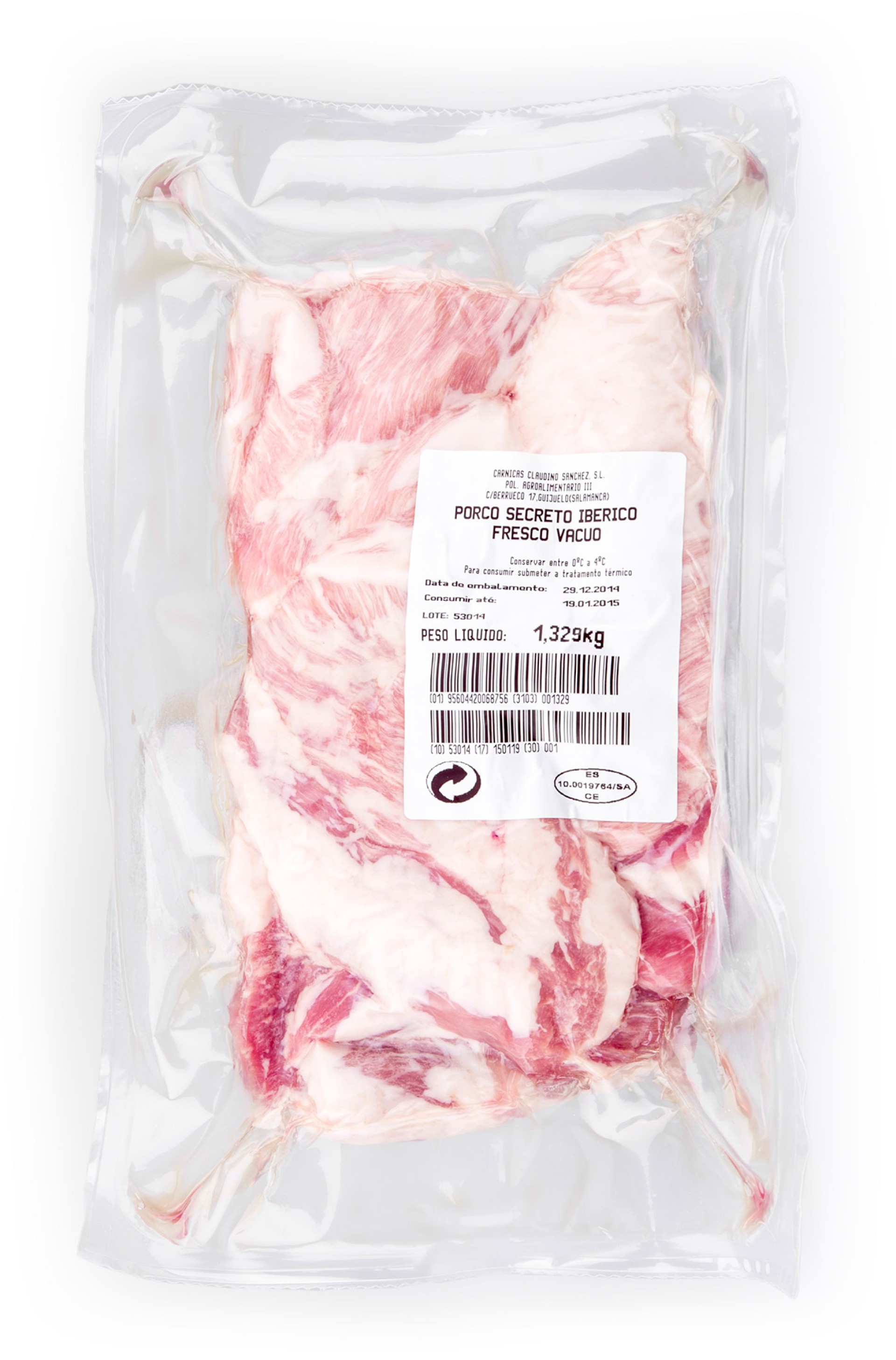 Porco Secreto Extra Ibérico Fresco Vácuo Porco Secreto Extra Ibérico Fresco Vácuo