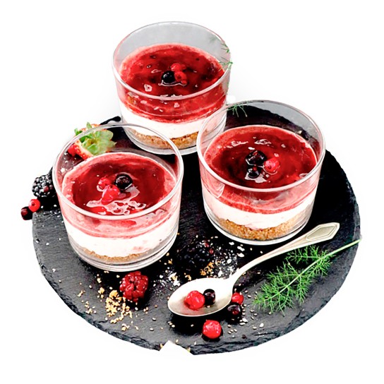Cheesecake Frutos Silvestres Vegan Congelado 15x105 g Cheesecake Frutos Silvestres Vegan Congelado 15x105 g