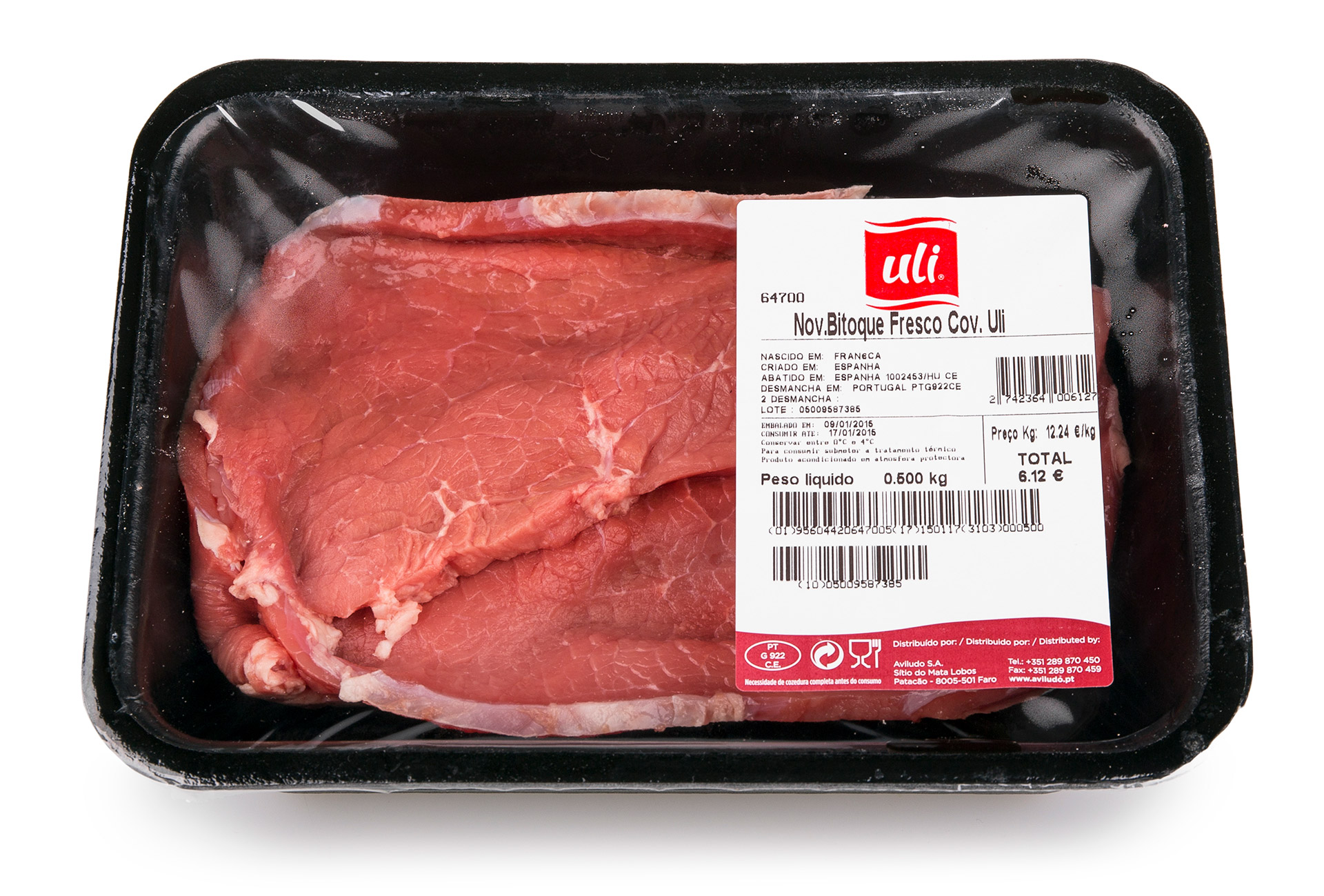 Novilho Bitoque Fresco Uli Cuvete