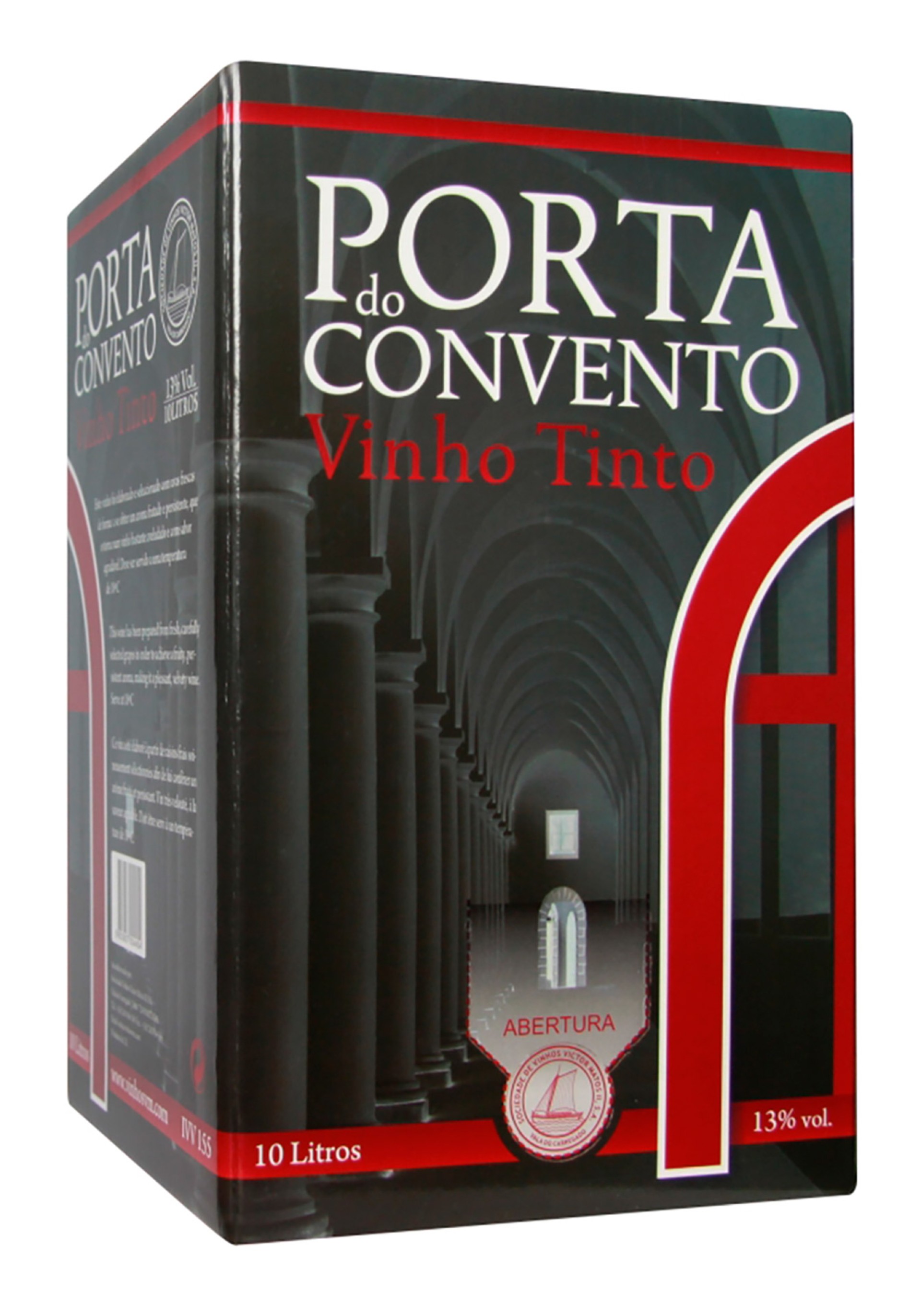 Vinho Tinto 13º Porta do Convento BagBox 10 l Vinho Tinto 13º Porta do Convento BagBox 10 l