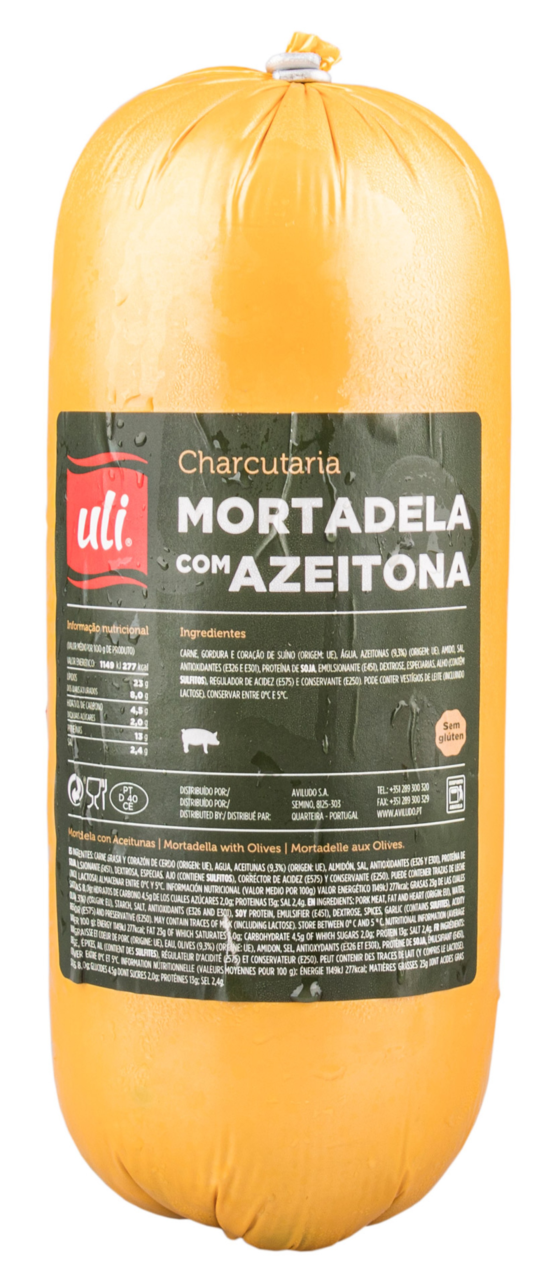 Mortadela c/ Azeitonas Uli