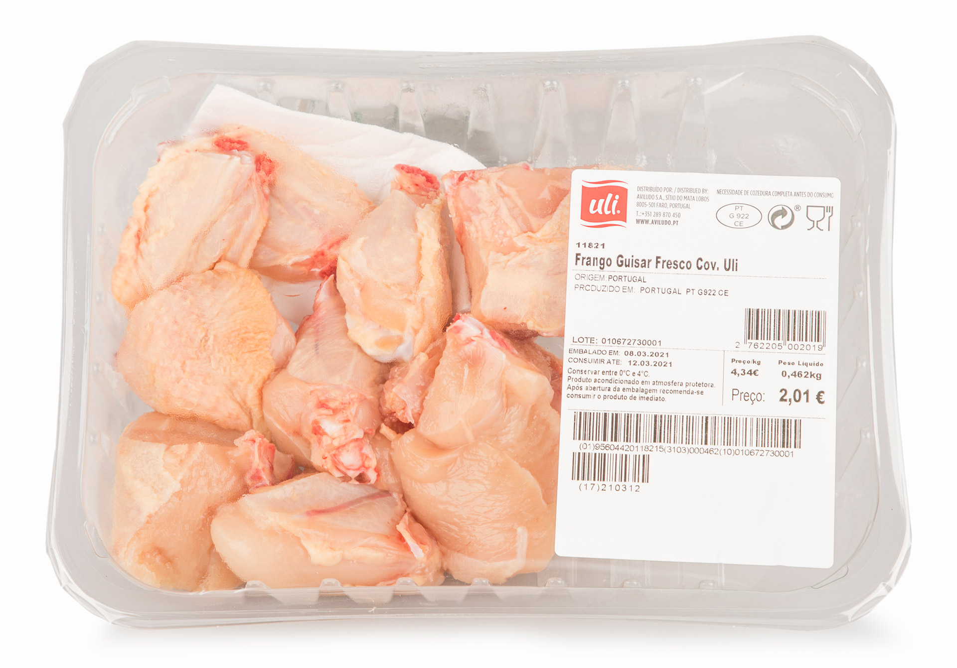 Frango Guisar Fresco Uli Cuvete