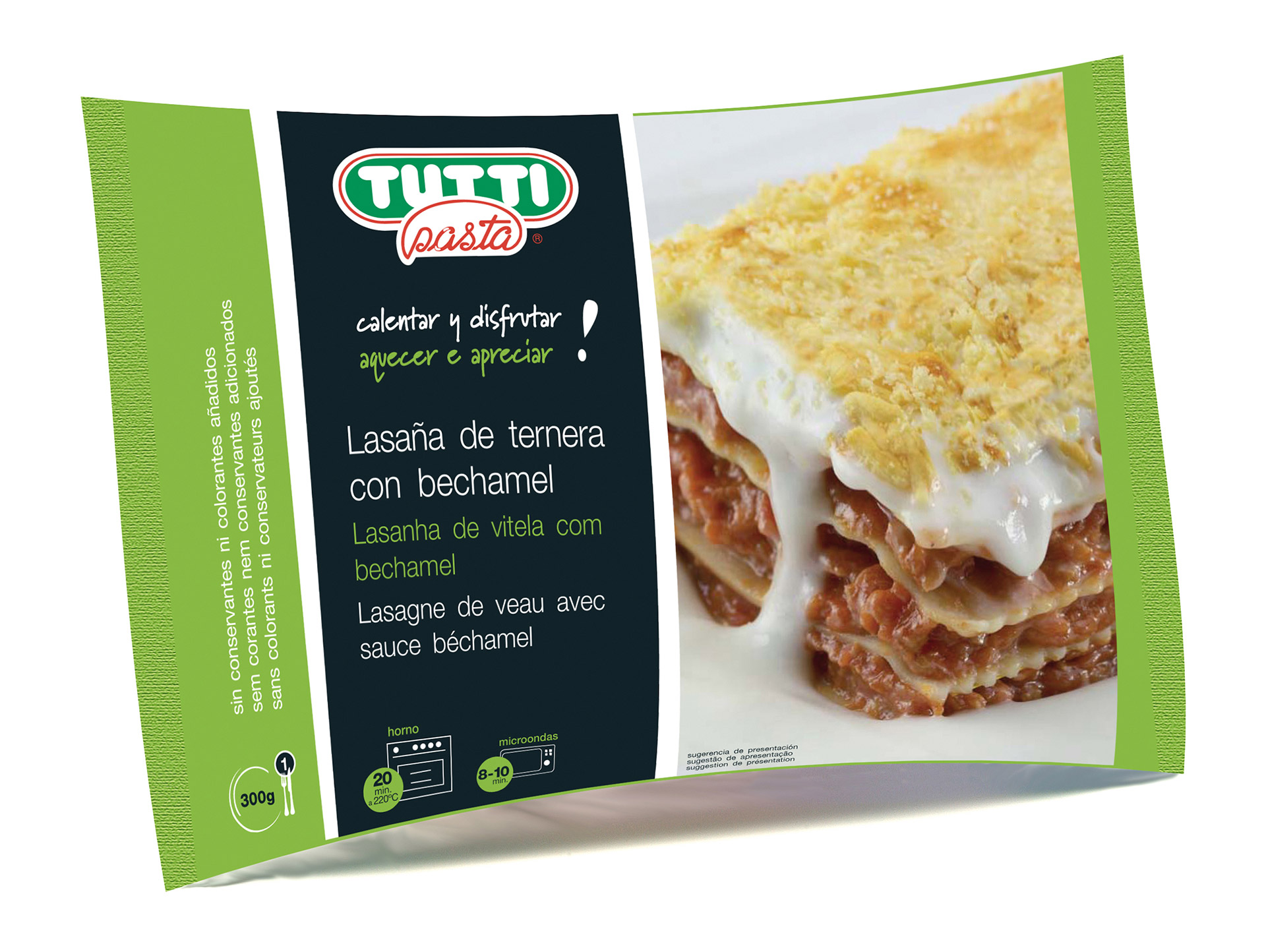 Lasanha Bolonhesa Congelada Tutti 15x300 g Lasanha Bolonhesa Congelada Tutti 15x300 g